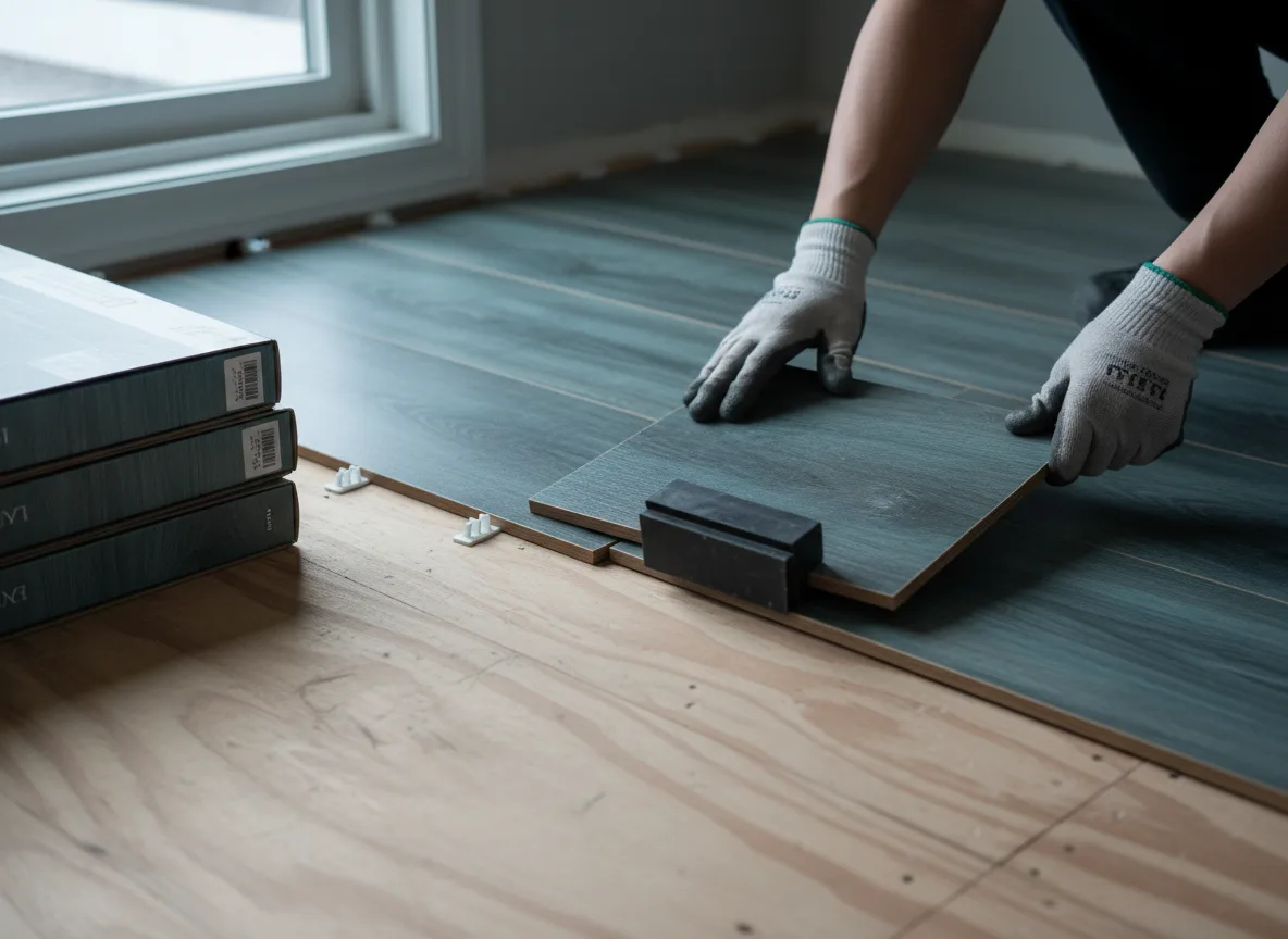 Luxury Vinyl Plank Installation company in Bowlus, MN